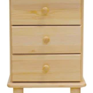 Noční stolek S3, masiv borovice, moření: ...