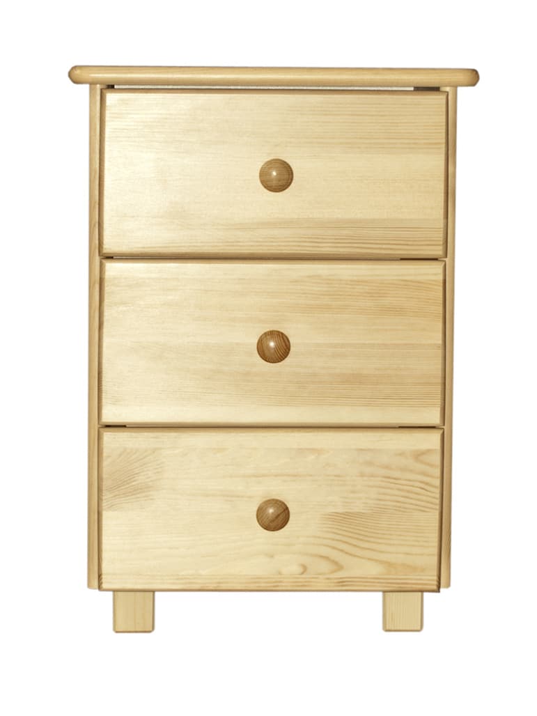 Noční stolek TINA S3, masiv borovice, moření: ...