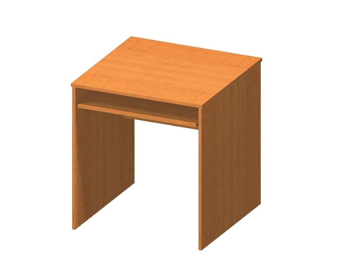 PC stůl s výsuvem TEMPO AS NEW 023, třešeň