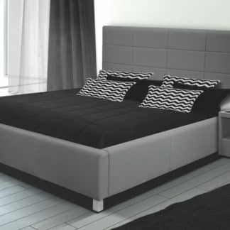 Čalouněná postel LUBNICE IX 160 M195 - šedá