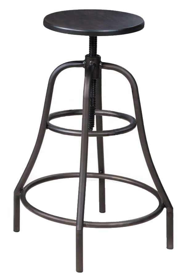 Barová židle TANGO, ořech/kov