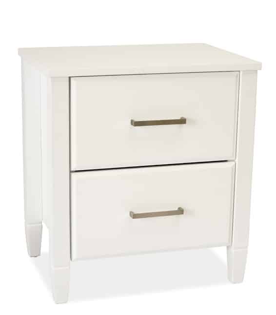 Noční stolek LIZBONA, bílá