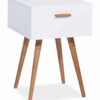 Skříňka MILAN S3, bílá/dub