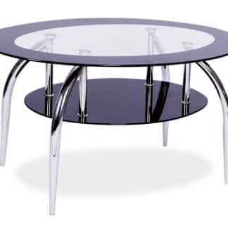Konferenční stolek LOJA, sklo/chrom