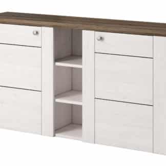 LARONA komoda TYP 26, dub riviera světlý