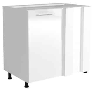 Dolní rohová skříňka VENTO DN-100/82, dvířka: béžový lesk