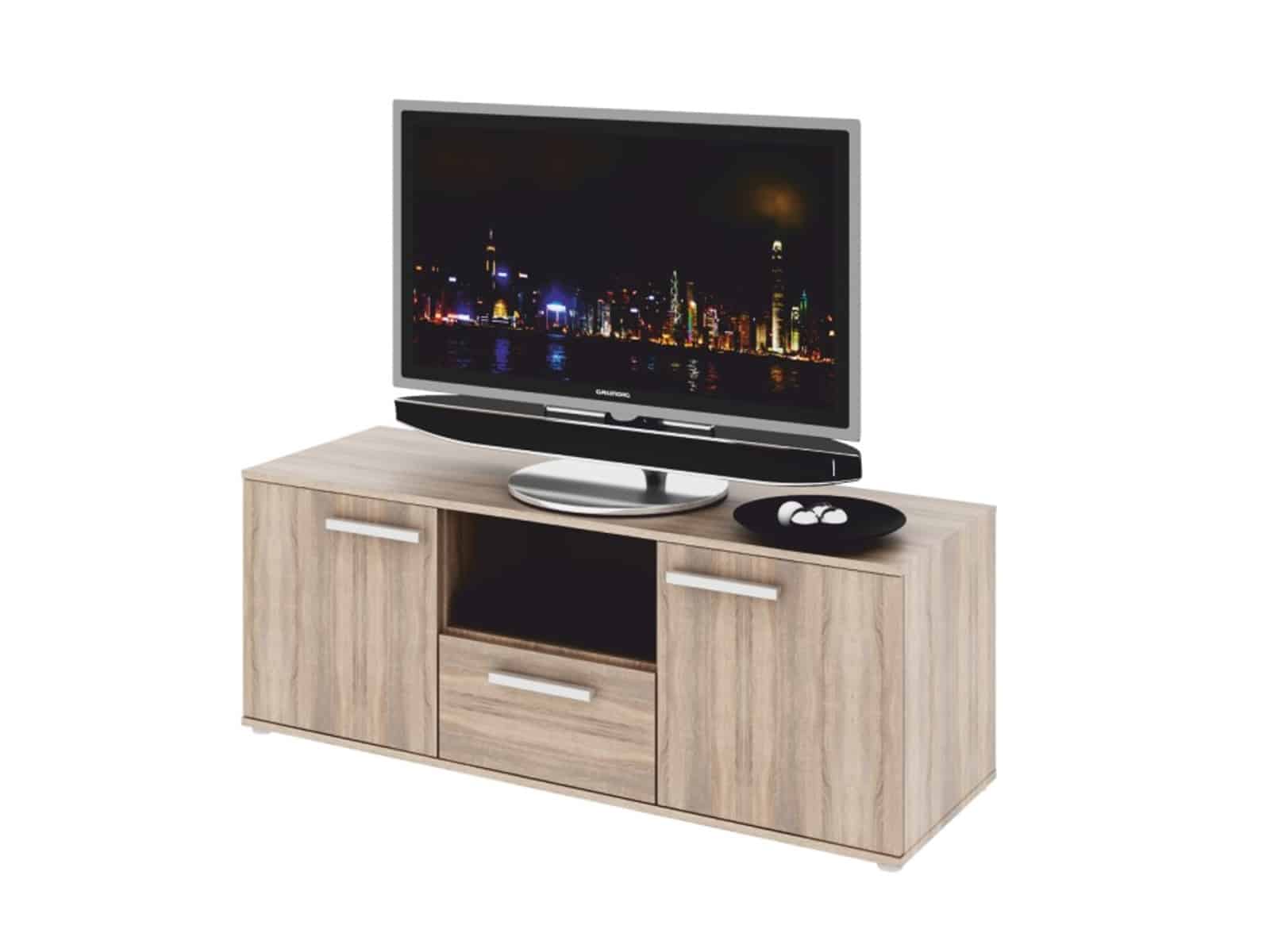 Skříňka 2-dveřová s 1 zásuvkou DUNAJ 10, dub sonoma