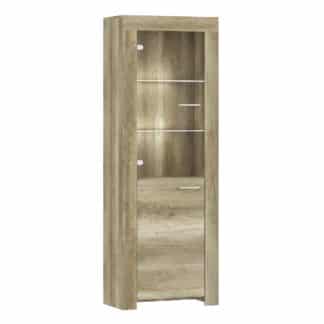 Vitrína SKAY SWT70, country šedý