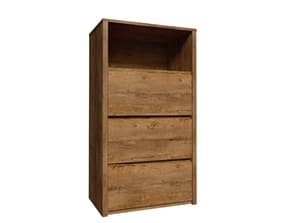 MONTANA komoda KS3, dub lefkas tmavý