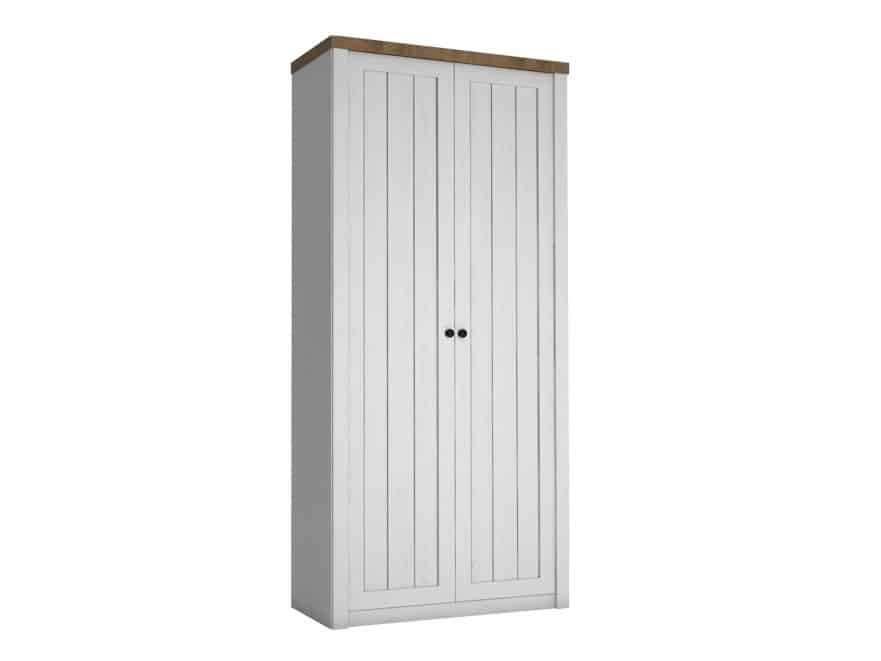 PROWANSJA šatní skříň S2D, borovice andersen/dub lefkas