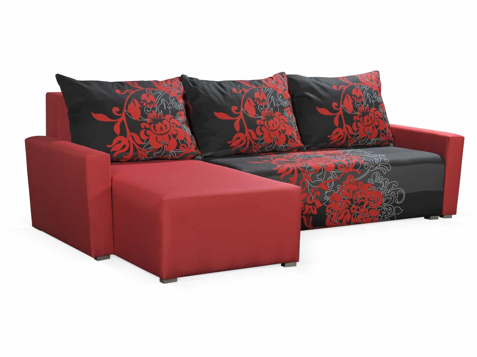 Rohová sedačka ESPANA BIS 5, červená