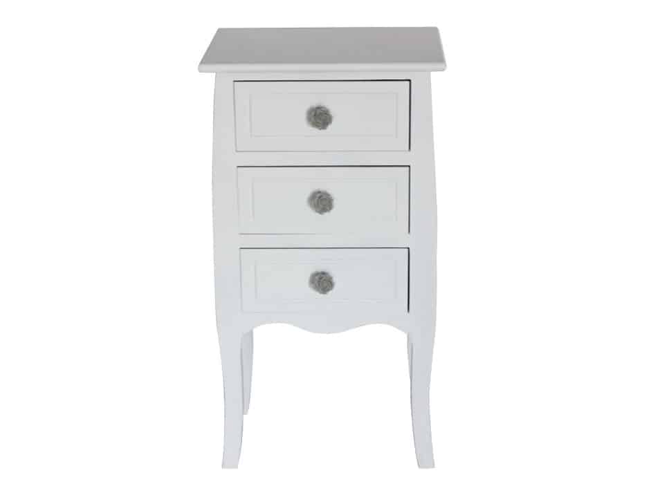 BRAIN 1 komoda, bílá