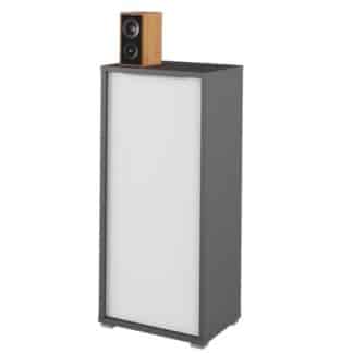 RIOMA skříňka TYP 10, grafit/bílá