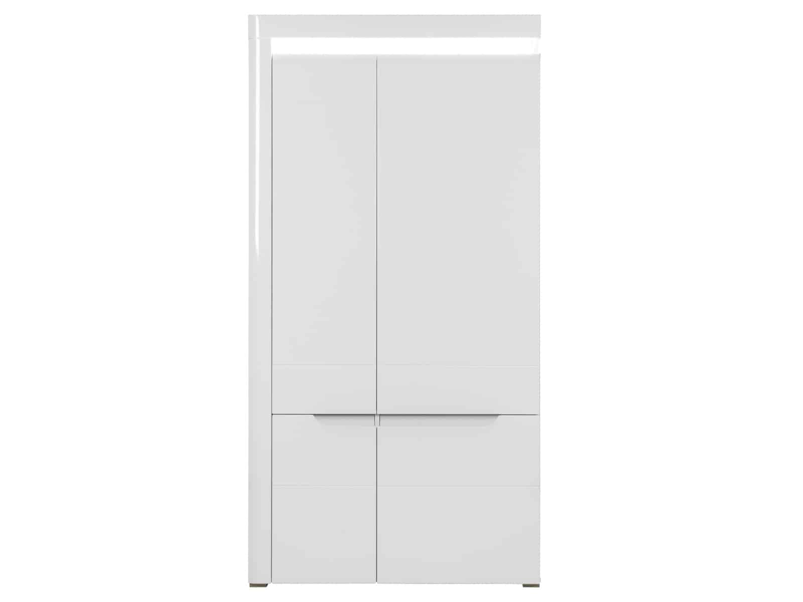 IM9 - Skříň IRMA IM9, bílý vysoký lesk