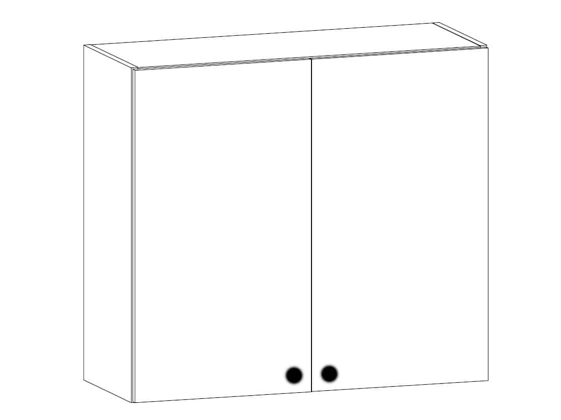 PROWANSJA horní skříňka s odkapávačem G80C, borovice andersen