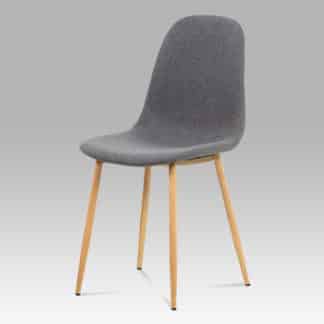 Jídelní židle CT-391 GREY2, šedá/buk