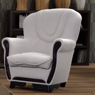 Křeslo OSKAR 1, světle béžová látka