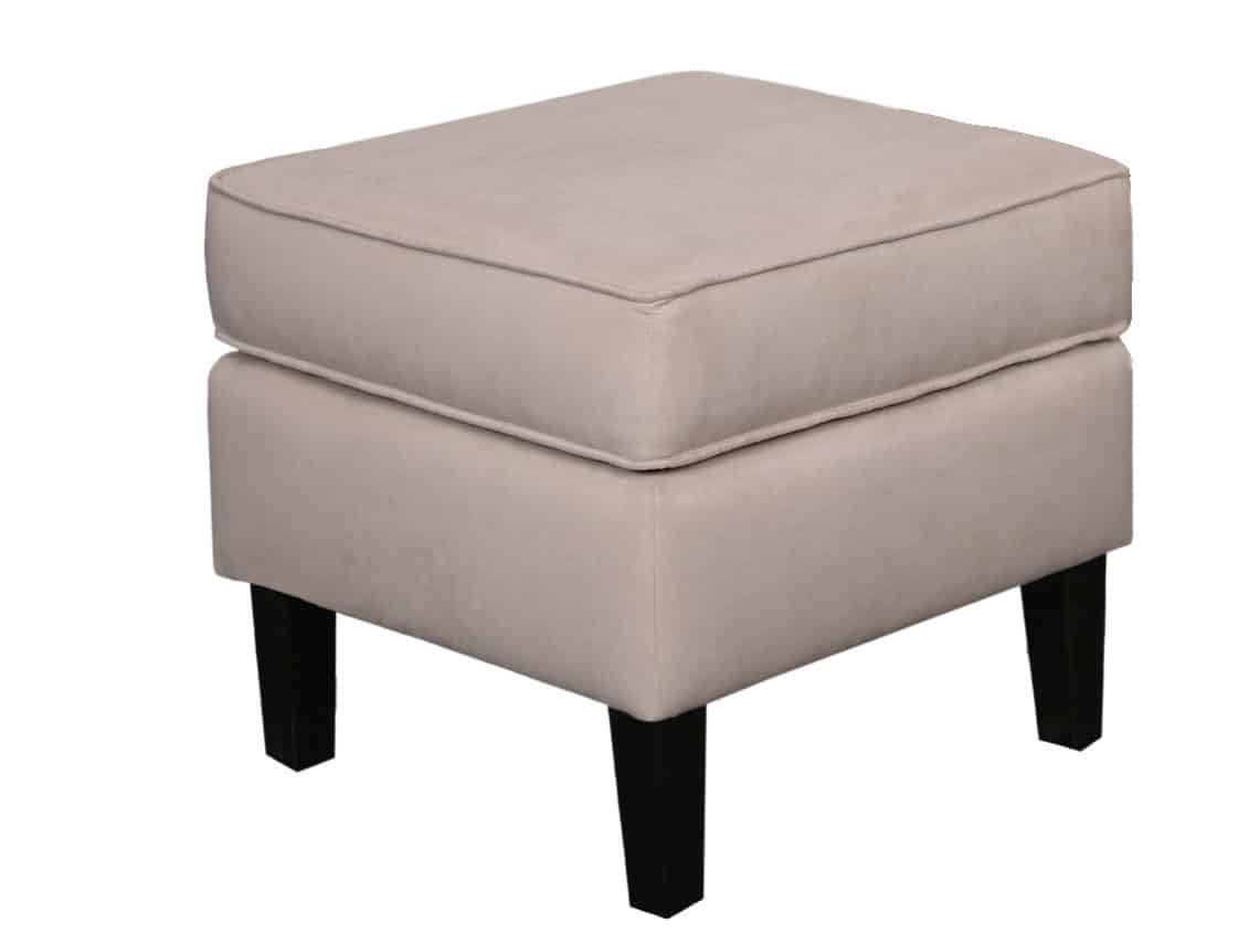 Taburet President, bézová látka