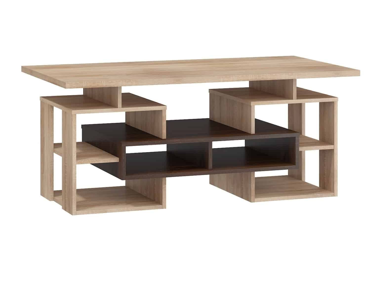 Konferenční stolek W RIO 13, dub sonoma tmavý/dub sonoma
