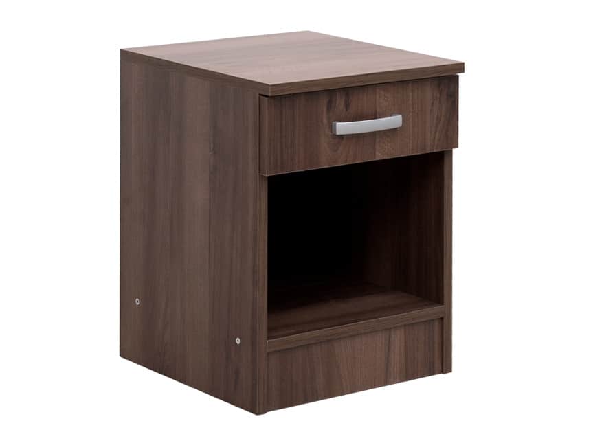 ALFA noční stolek, OŘECH TABACCO