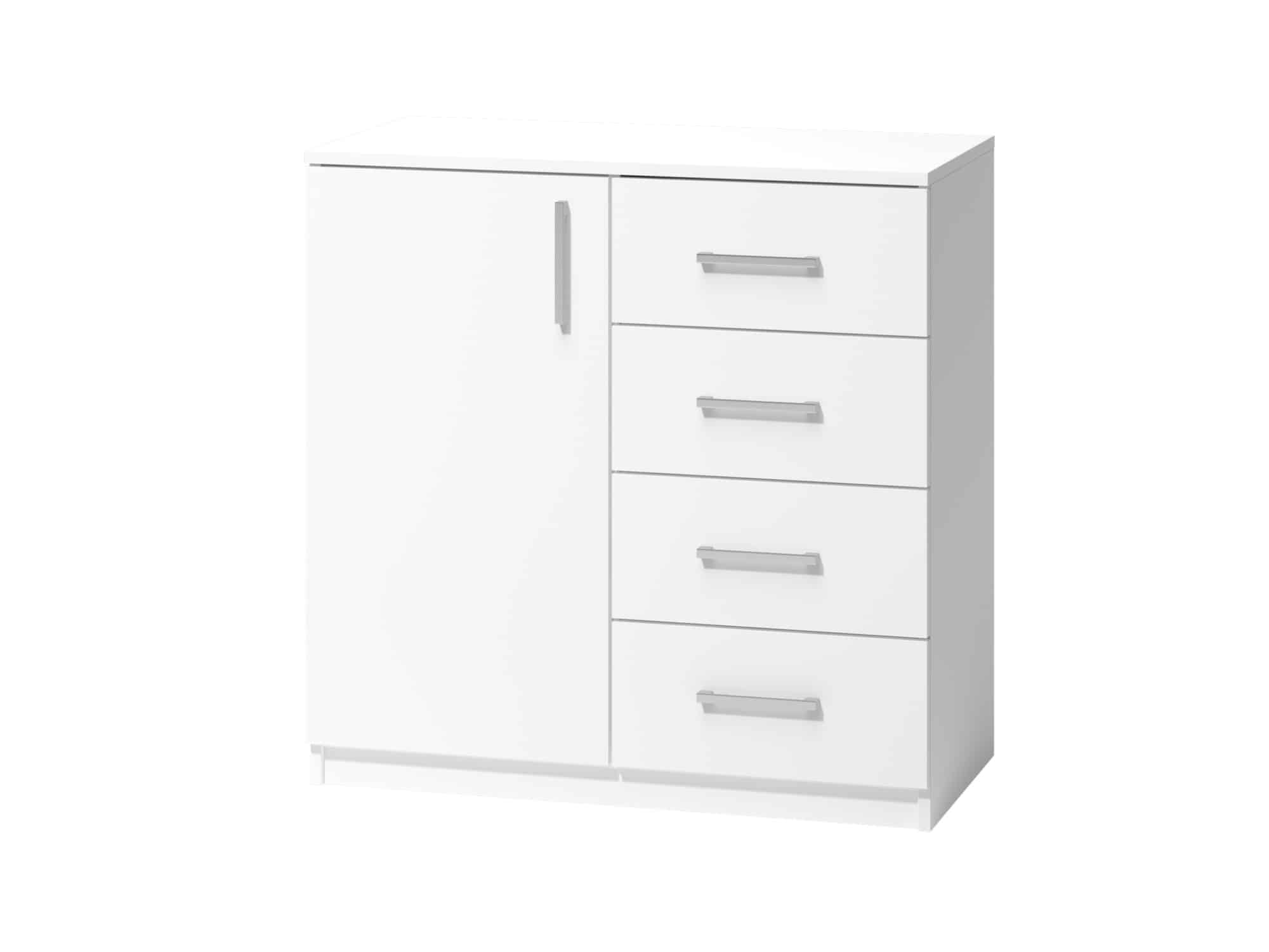 Komoda ARTA 02, bílý mat