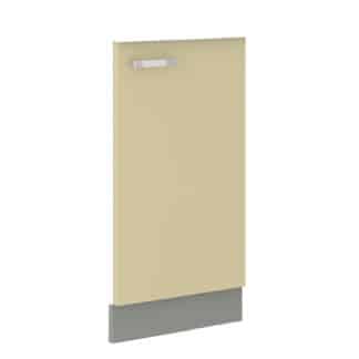 KARMEN, dvířka na myčku ZM 713x446, šedá/krémový lesk