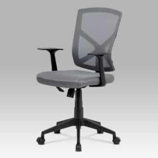 Kancelářská židle KA-H102 GREY, šedá