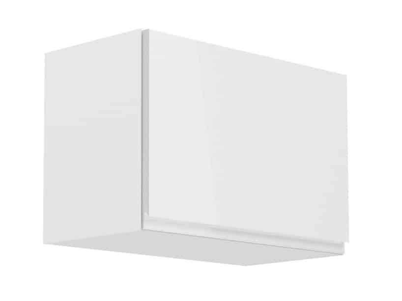 ASPEN, skříňka horní G60K, bílá/bílý lesk