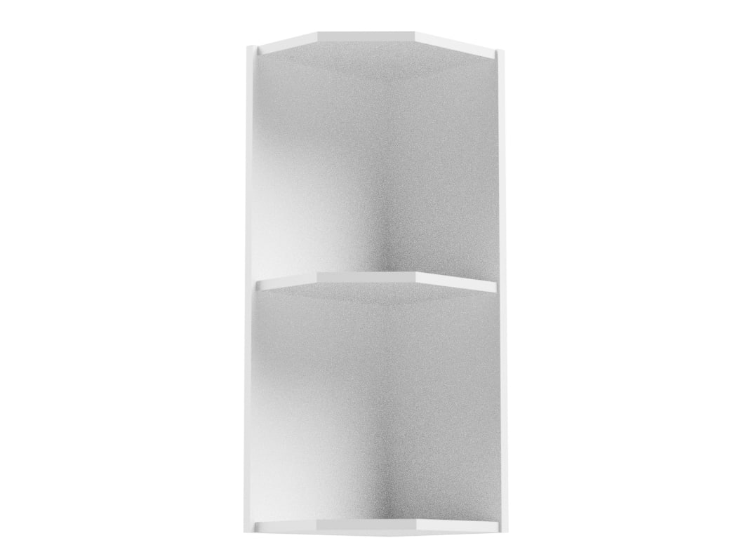 ASPEN, police horní G25PZ, bílá/bílý lesk