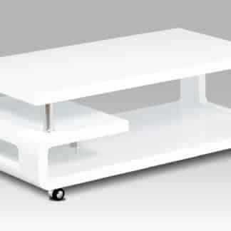 Konferenční stolek AHG-616 WT, bílý vysoký lesk