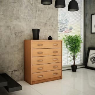 Komoda AGNES/HIT 5S, buk