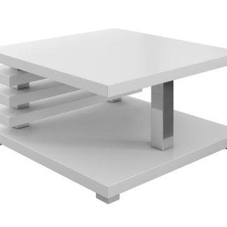 Konferenční stolek GLEN, bílá mat
