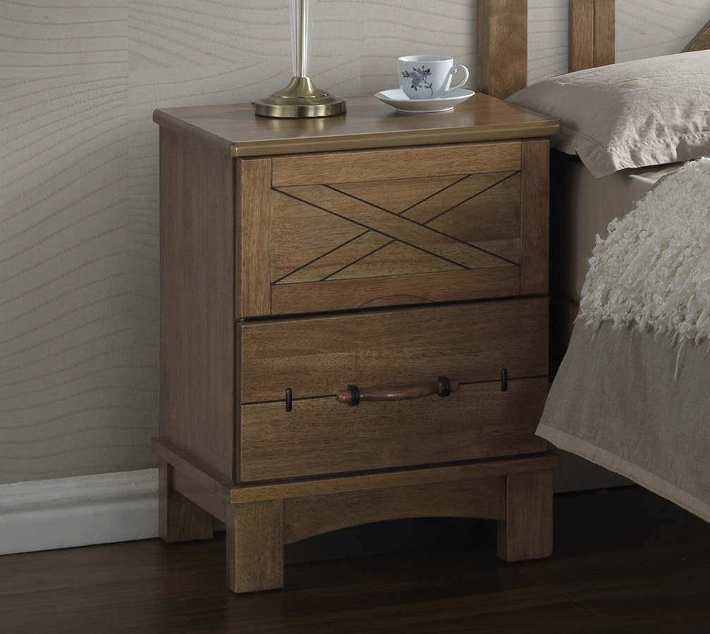 Noční stolek TEXAS, teak