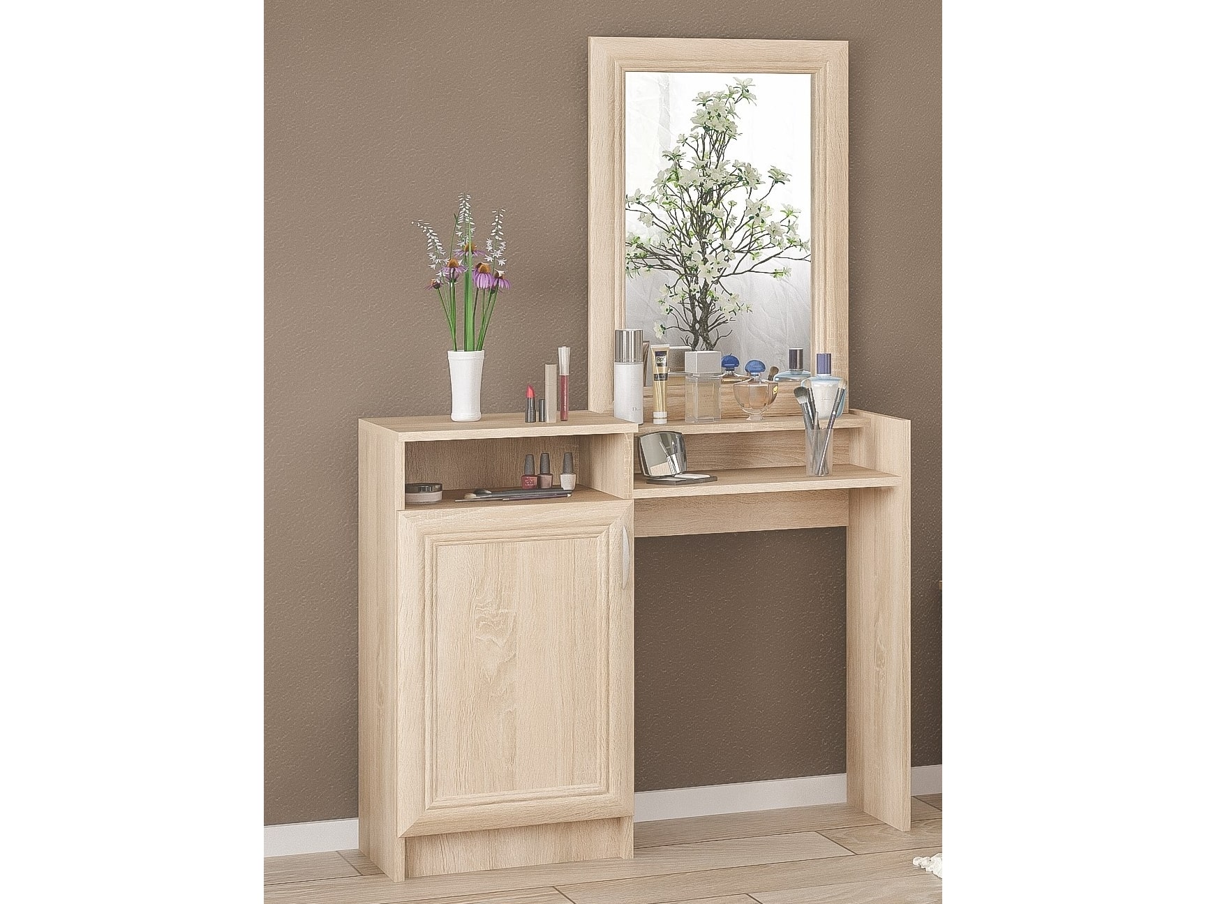 Toaletka SONATA, dub sonoma