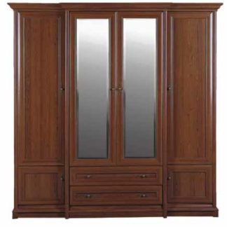 KENT, skříň-šatní, kaštan