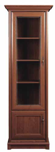 KENT, vitrína-levá, kaštan