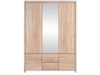 KASPIAN, skříň SZF5D2S, dub sonoma