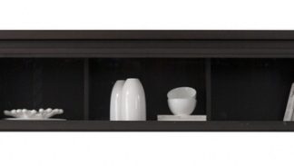 KASPIAN, závěsná vitrína SFW1W/140, wenge