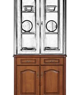 NATALIA, komoda KOM/100, višeň primaver