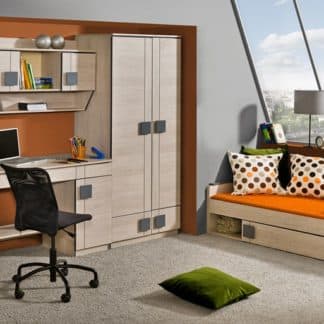 GIMMI, VZOROVÁ SESTAVA 05, dub santana + barva: ...