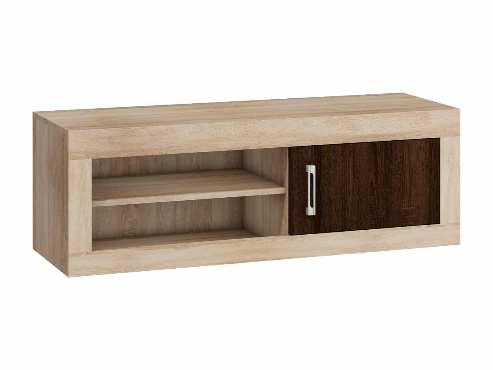 VERIN/21, televizní stolek 1D, dub sonoma/dub sonoma tm.