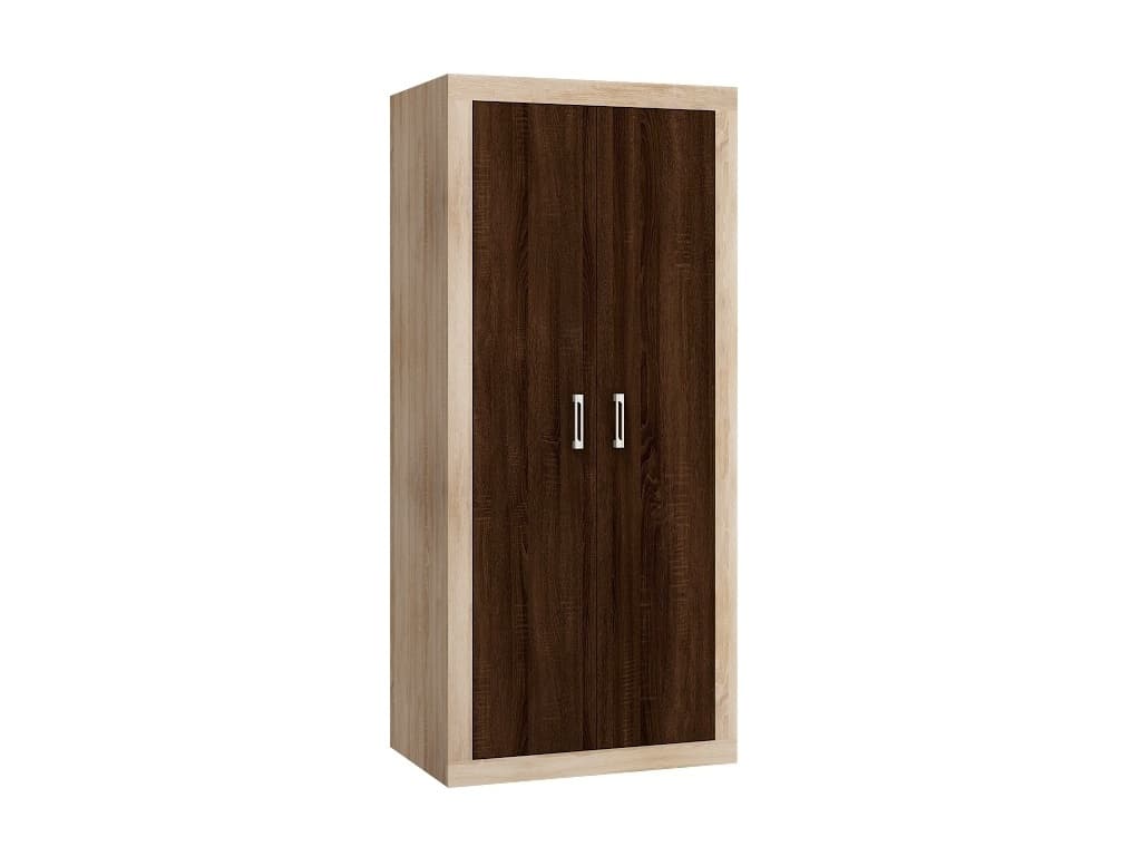 VERIN/22, skříň 2D, dub sonoma/dub sonoma tm.