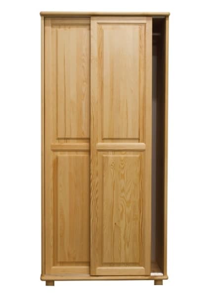 Skříň 2D/80 nr.6 věšák, masiv borovice, moření: ...