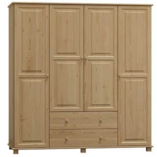 Skříň 4D/160 nr.2, masiv borovice, moření: ...