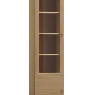 Vitrína nr.11, masiv borovice, moření: ...