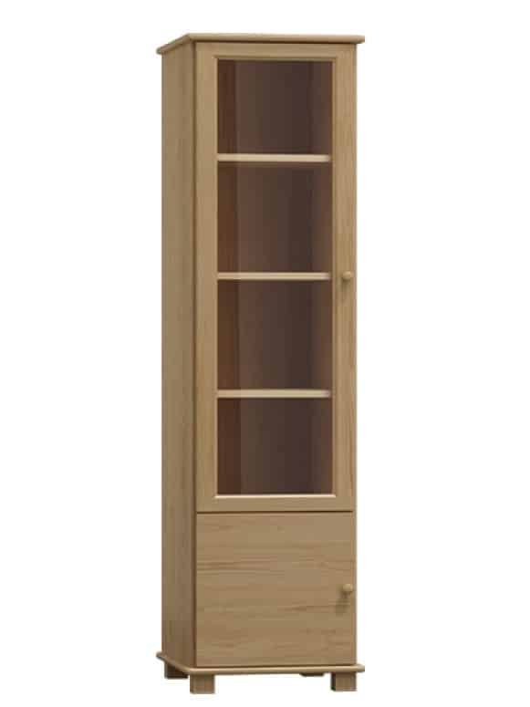 Vitrína nr.11, masiv borovice, moření: ...