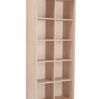 HAPPY, regál VPOL 80x190, dub