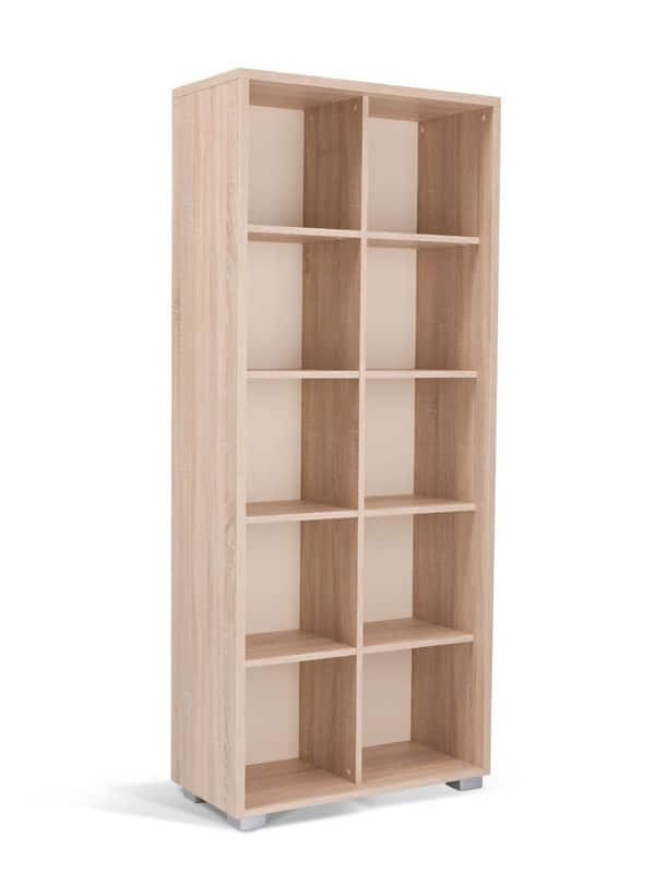 HAPPY, regál VPOL 80x190, dub