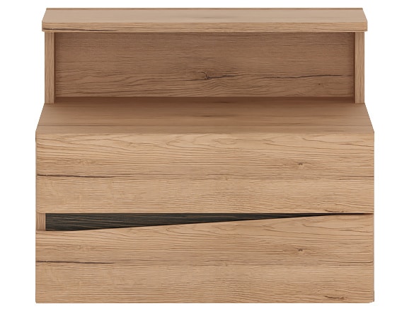 SUMMER, noční stolek 2S, pravý, typ 95, san remo světlé