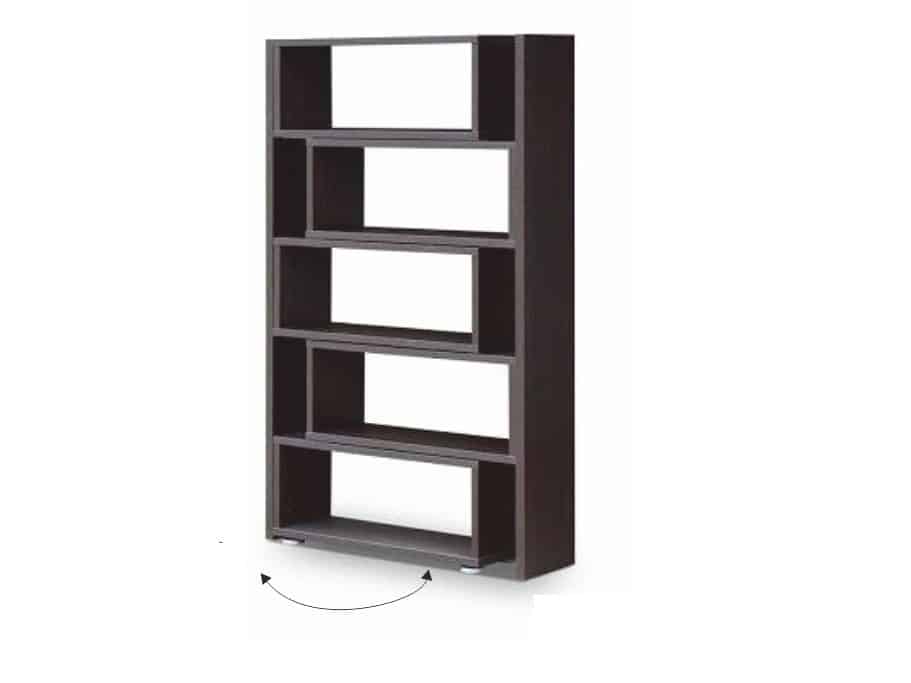 KLOE II regál rozkládací, wenge